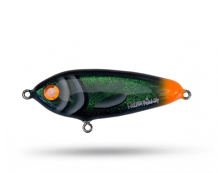 Holmström Bait Walle Boi - Tuomaneimi Sober Hot Tail i gruppen Fiskedrag / Swimbaits hos Örebro Fiske & Outdoor AB (Walle Boi Sober Hot)